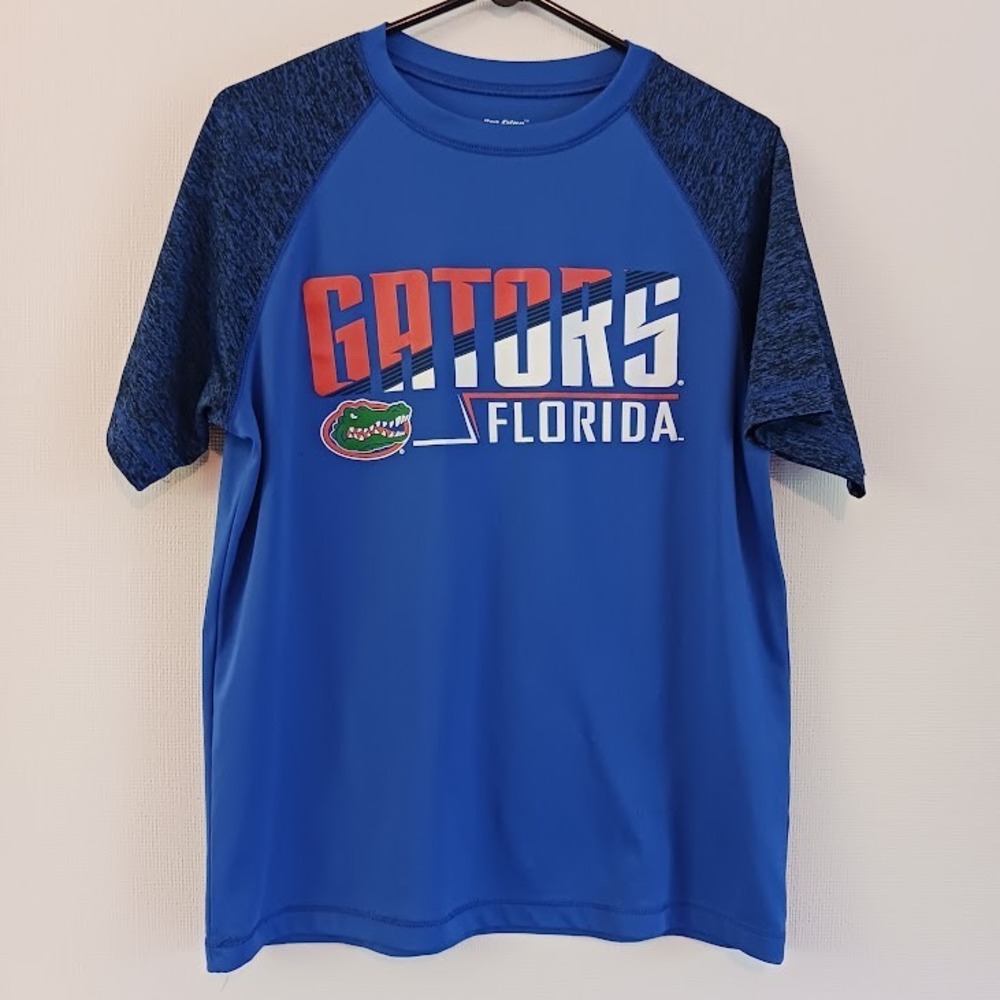 Florida Gators Logo Shirt -ProEdge Men's Women's College Jersey, Blue/Orange‎
